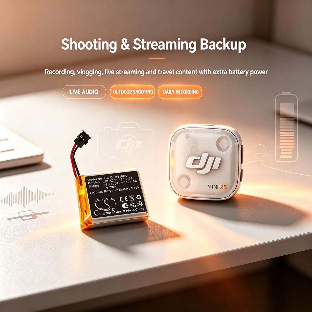 Baterie kompatybilny z DJI Mic Mini 2S CS-DJM210SL