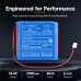 Battery for Deviser DS2500R