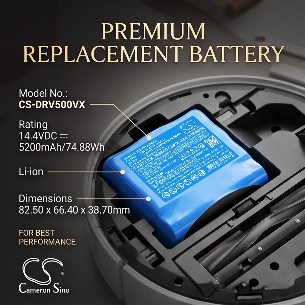 Bateria kompatybilny z Mova CS-DRV500VX
