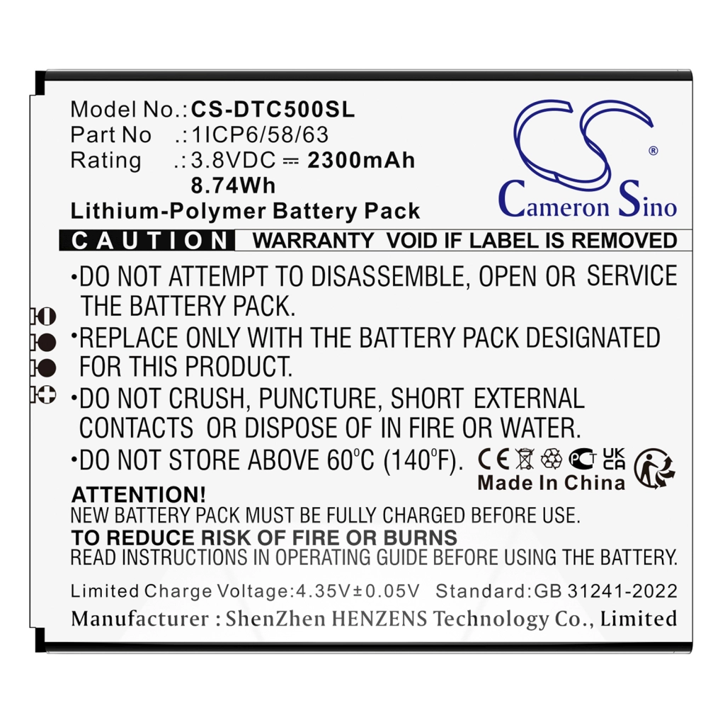 Printer Battery Datecs CS-DTC500SL