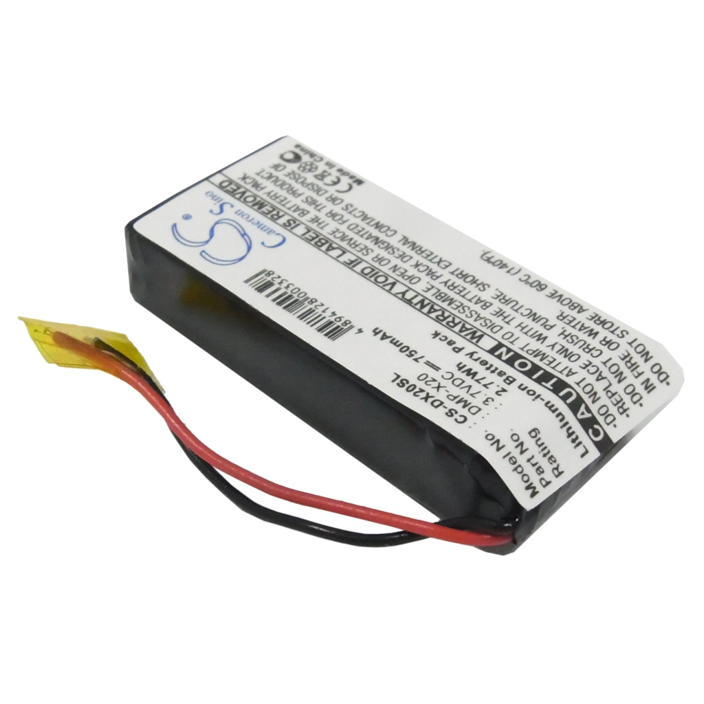 Baterie do odtwarzaczy MP3 Gateway CS-DX20SL