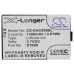 Cameron Sino X-Longer CS-EAC008SL płaski widok przedniej etykiety: X-Longer, 1300mAh/4,81Wh, 3,7VDC, Part ST008