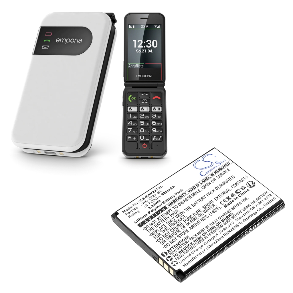 Mobile Phone Battery Emporia CS-EAV227SL