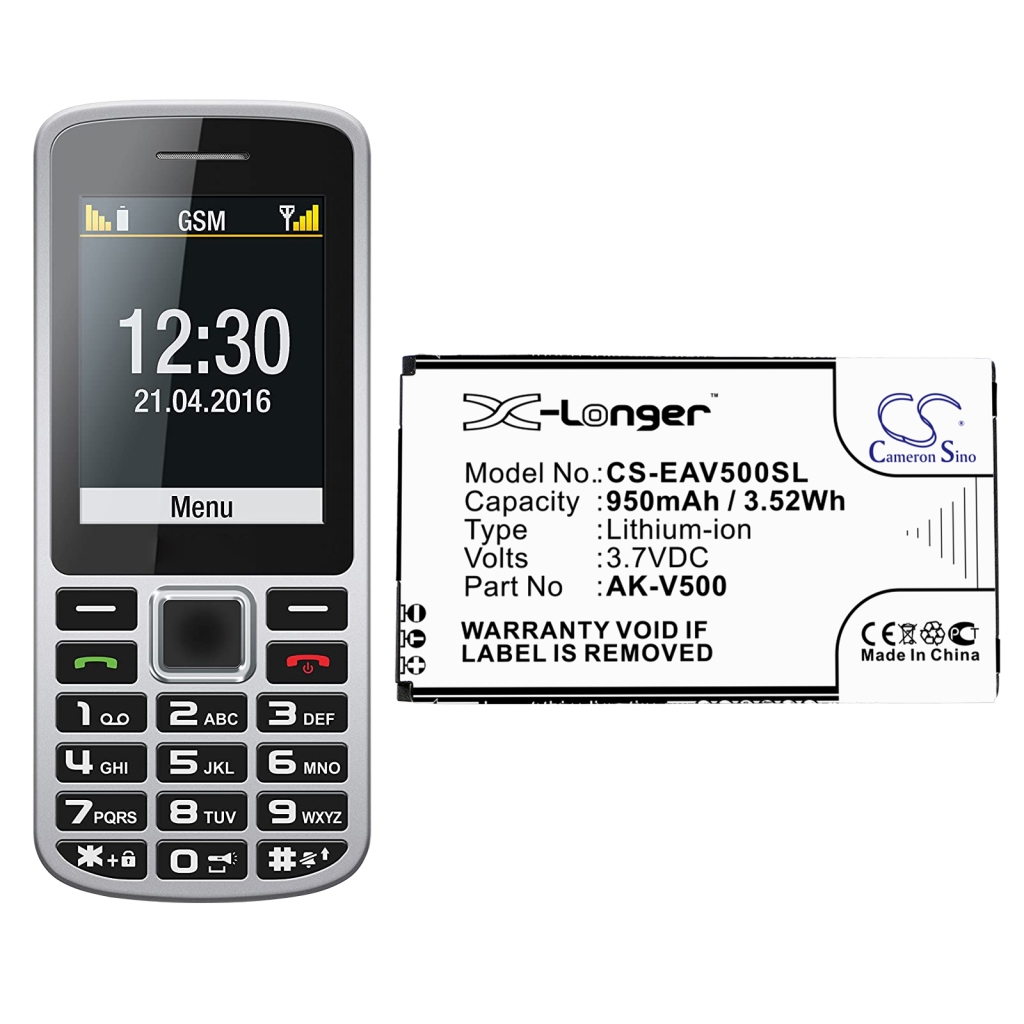Baterie do telefonów komórkowych Emporia CS-EAV500SL