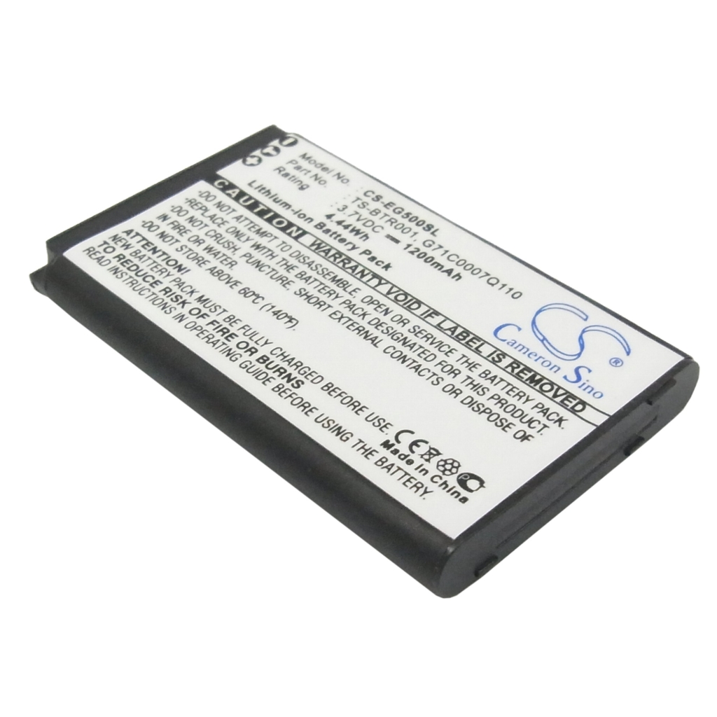 Baterie do telefonów komórkowych Toshiba CS-EG500SL