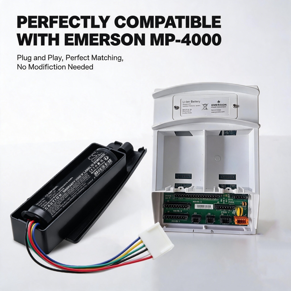 Baterie kompatybilny z Emerson MP4000 MP4000 CS-EMP400SL