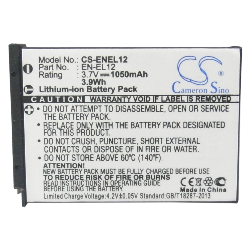 Camera Battery Nikon Coolpix S6300