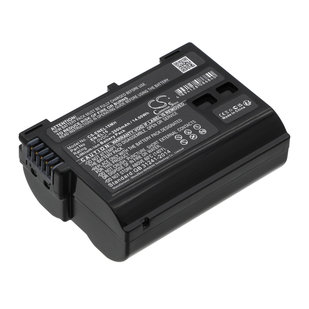 Battery Replaces EN-EL15