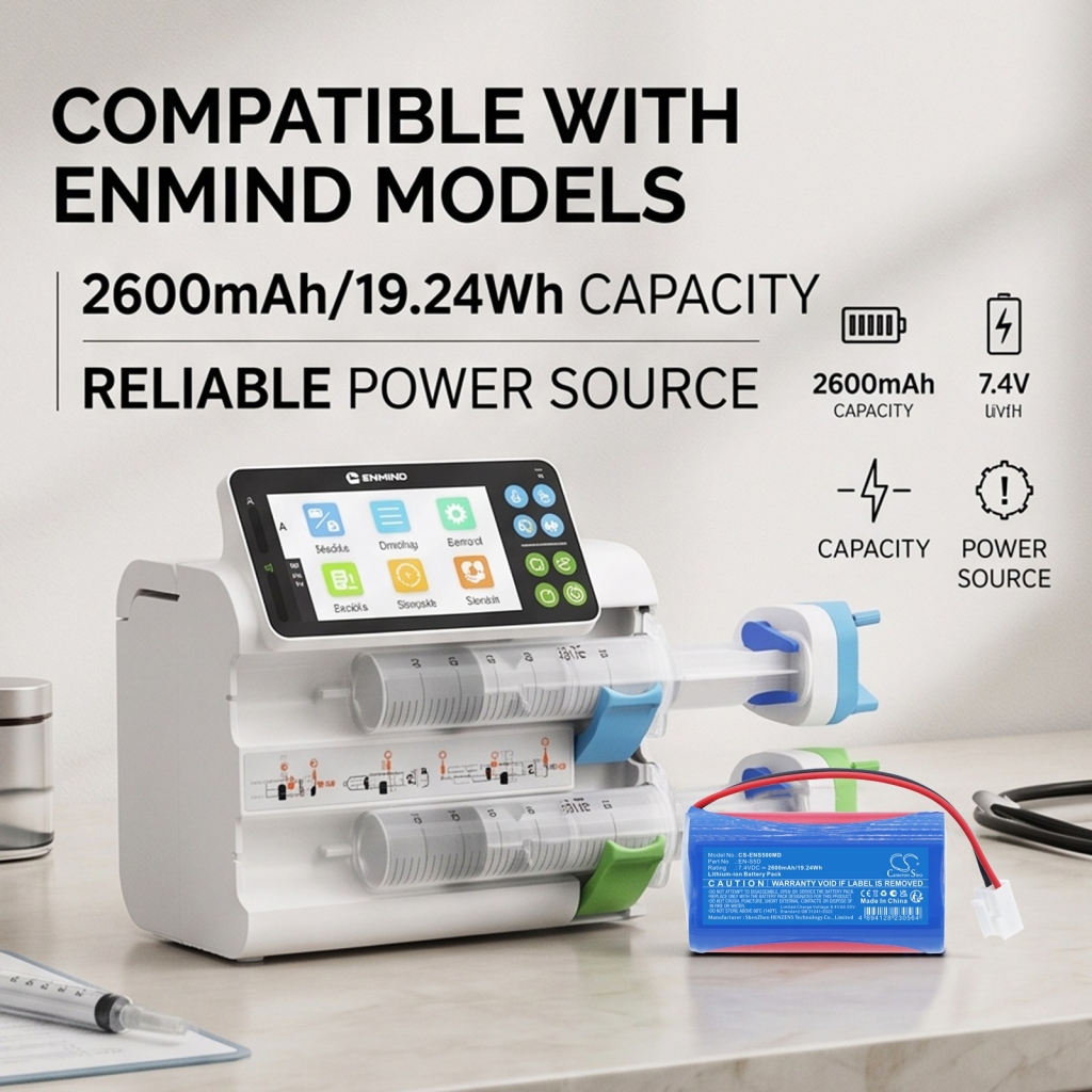 Baterie kompatybilny z ENMIND EN-S5D EN-S5D CS-ENS500MD