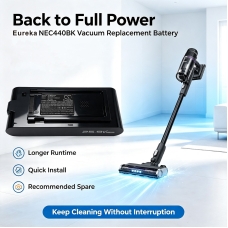 Kompatybilna wymiana baterii za Eureka NEC440BK