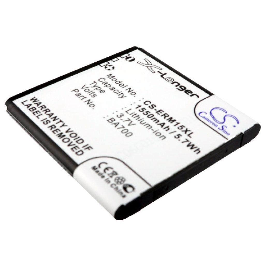 Bateria kompatybilny z Sony Ericsson NTT Docomo CS-ERM15XL