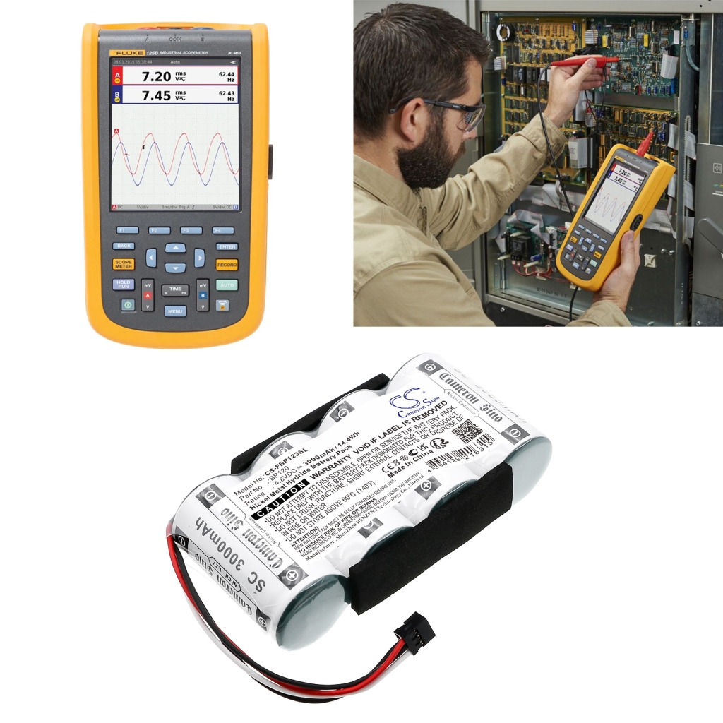 Power Tools Battery Fluke CS-FBP123SL