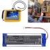 Compatible battery replacement for Fluke AHB6637117