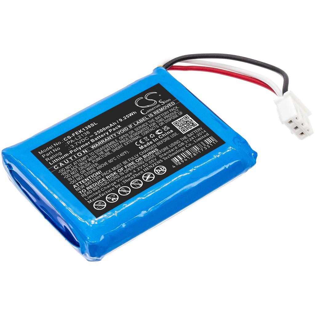 Zmontowane zestawy akumulatorów Fey elektronik CS-FEK138SL