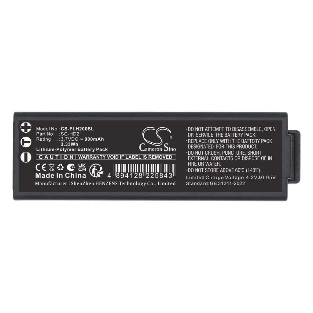 Bateria kompatybilny z Firefighter CS-FLH200SL