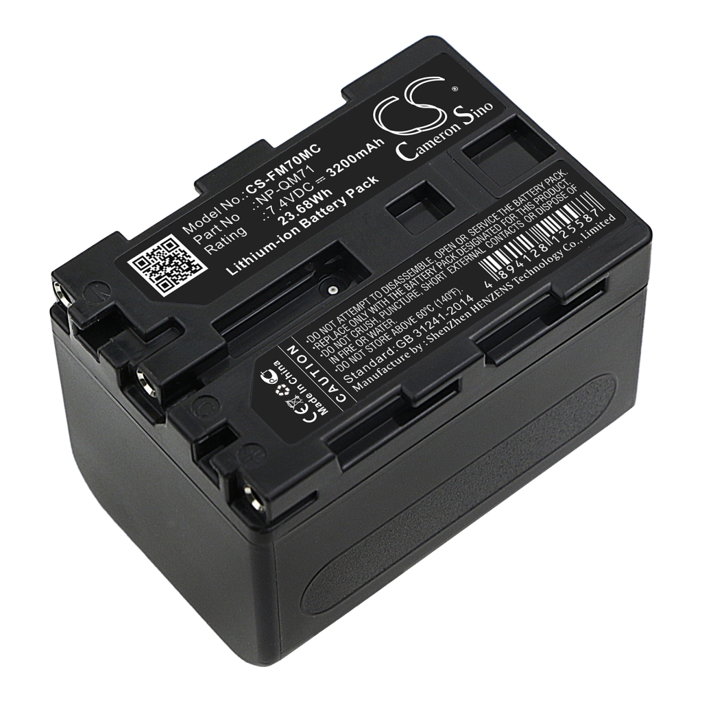Battery Replaces NP-QM71