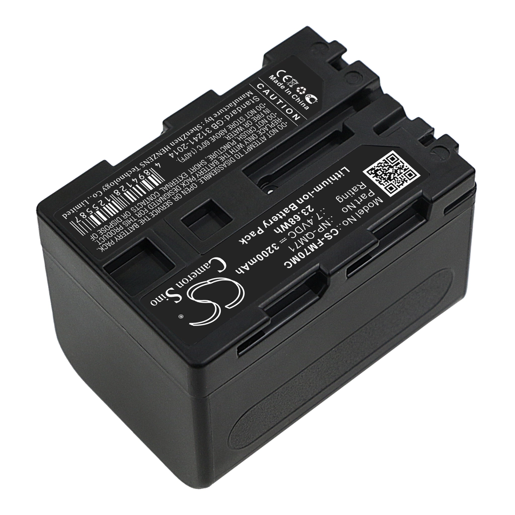 Battery Replaces NP-FM70