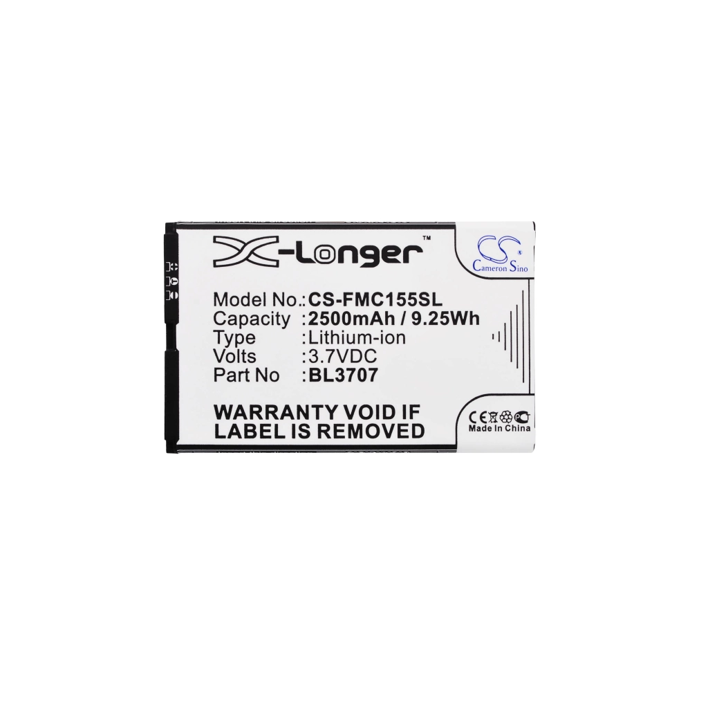 Compatible battery replacement for Fly BL3707