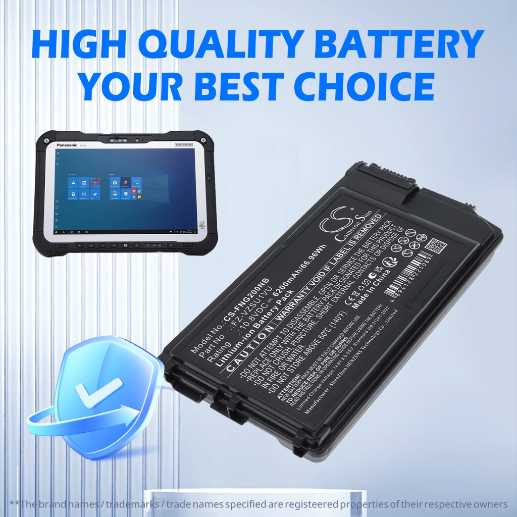 Bateria Cameron Sino CS-FNG200NB z tabletem Panasonic Toughpad