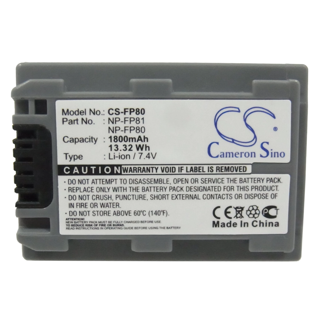 Camera Battery Sony DCR-HC32