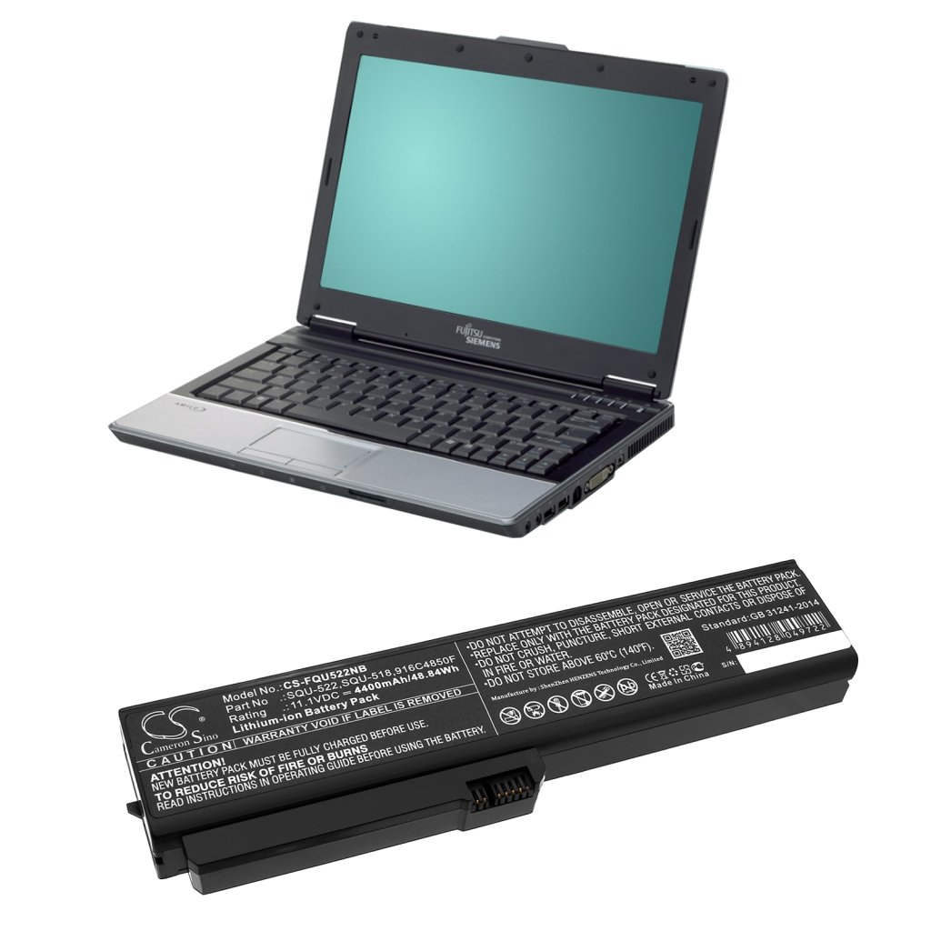 Notebook battery Fujitsu CS-FQU522NB