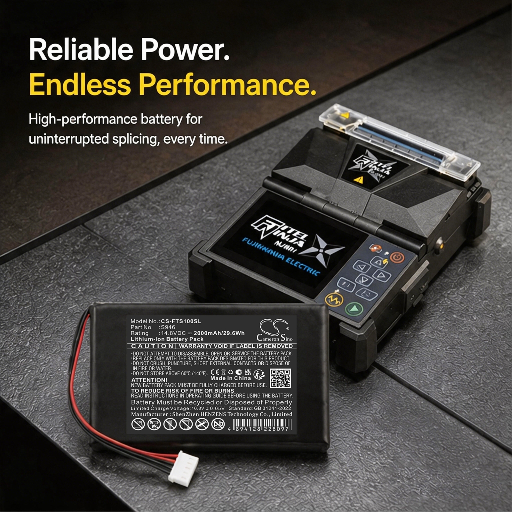 Battery compatible with Fitel