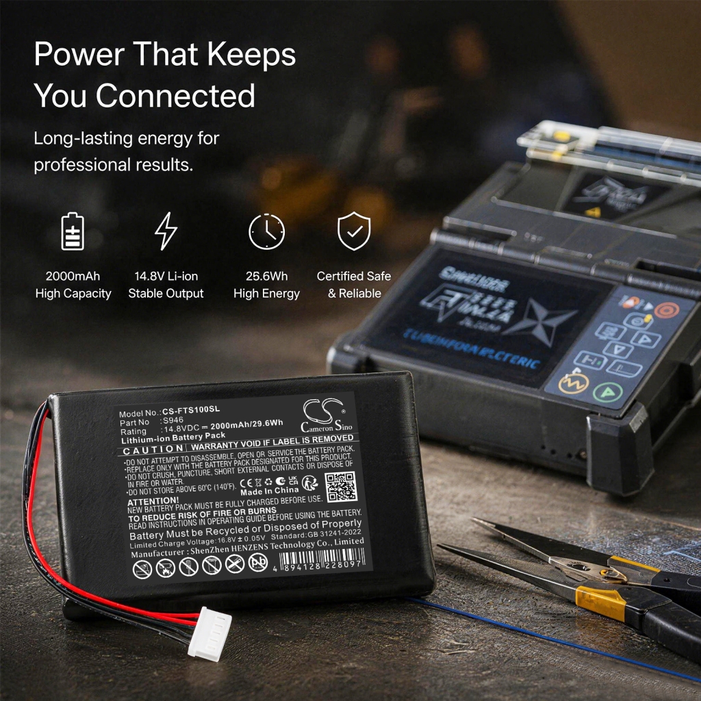 Battery compatible with Fitel