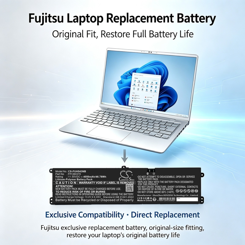 Bateria kompatybilny z Fujitsu CS-FUH543NB