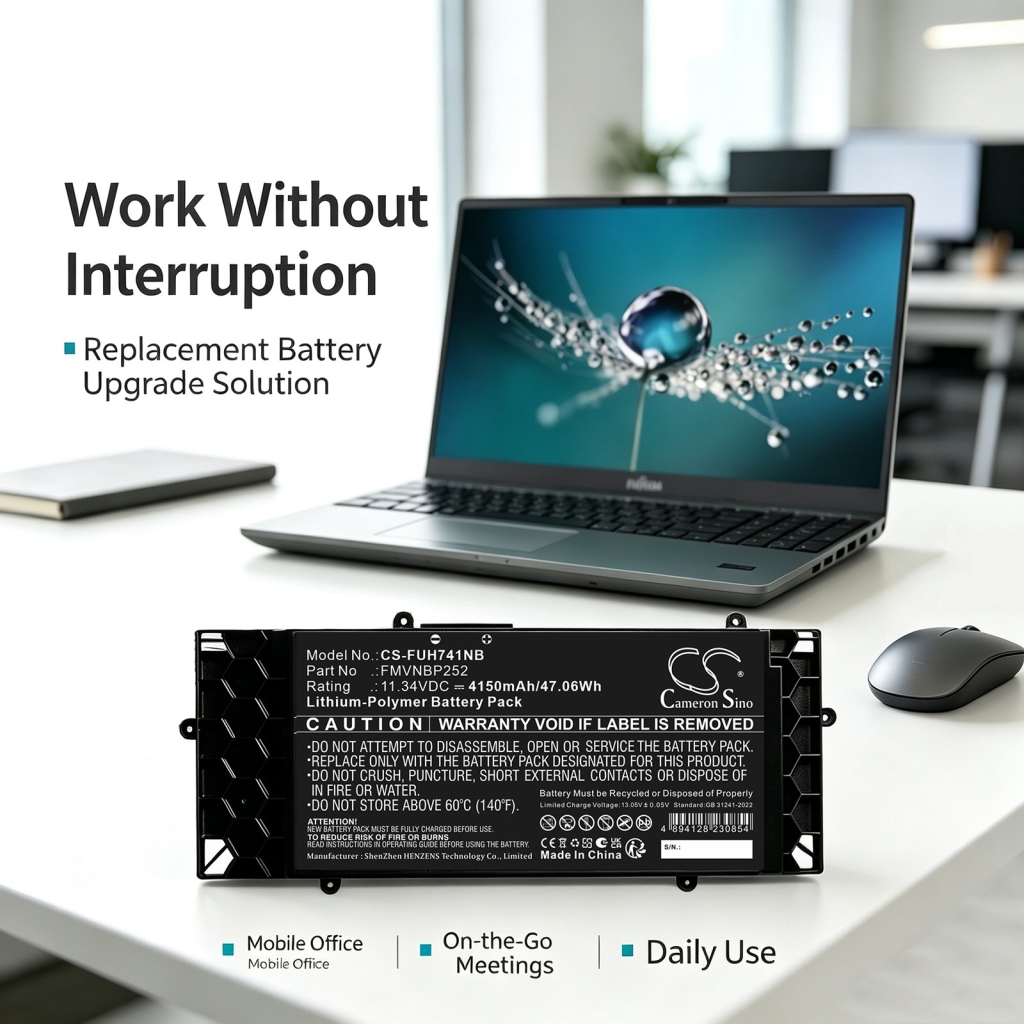 Bateria kompatybilny z Fujitsu CS-FUH741NB
