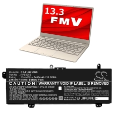 Kompatybilna wymiana baterii za FUJITSU CP790491-01,CP790492-01,FPB0356,FPB0357,GC020028M00...