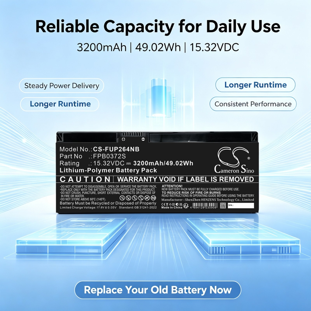 Bateria kompatybilny z Fujitsu CS-FUP264NB