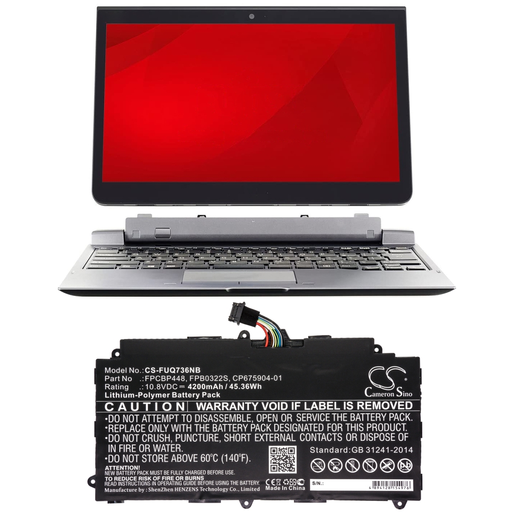 Bateria do notebooków Fujitsu CS-FUQ736NB