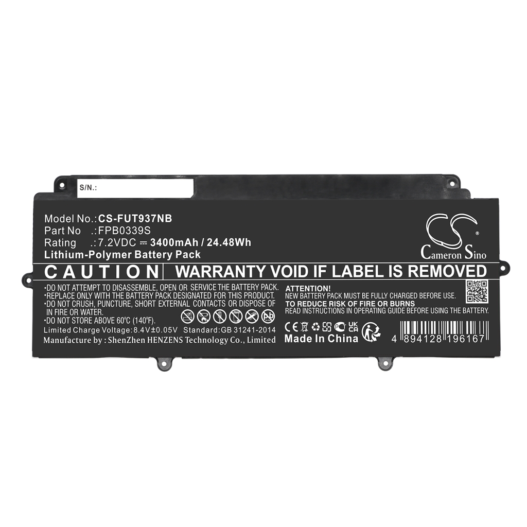 Bateria do notebooków Fujitsu CS-FUT937NB