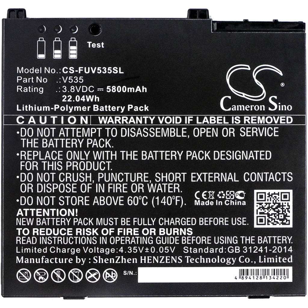 Bateria kompatybilny z Fujitsu Zebra CS-FUV535SL
