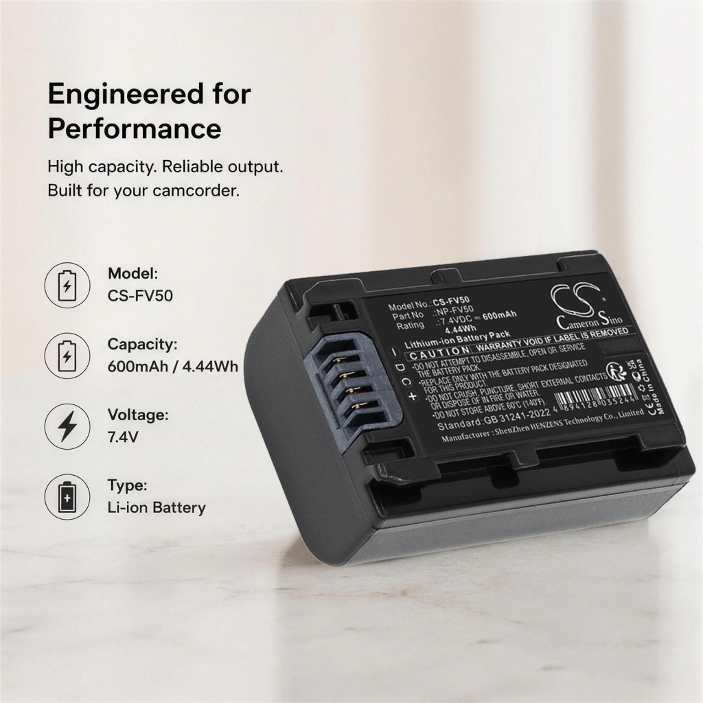 Bateria kompatybilny z Sony CS-FV50