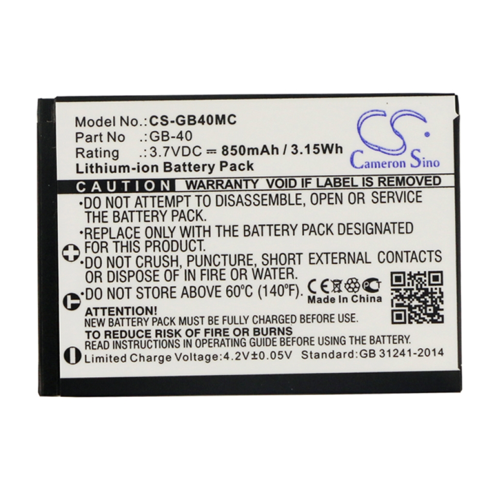 Bateria kompatybilny z GE General Imaging CS-GB40MC