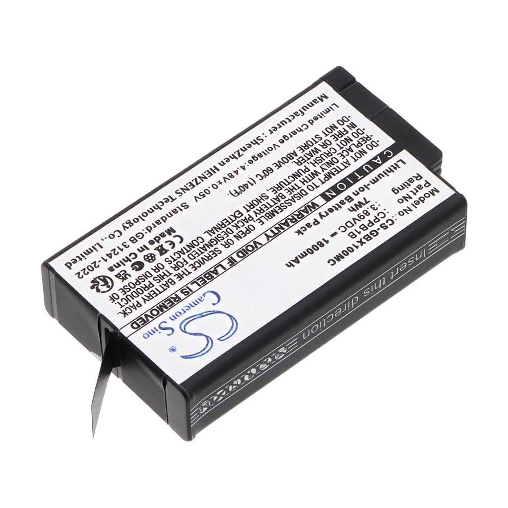Battery compatible with GoPro