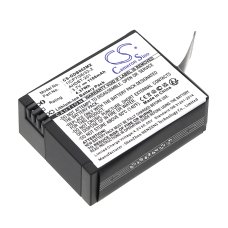 Compatible battery replacement for GoPro 1ICP7/26/33-2,601-00724-00A,AHDBT-201,AHDBT-301,AHDBT-302...