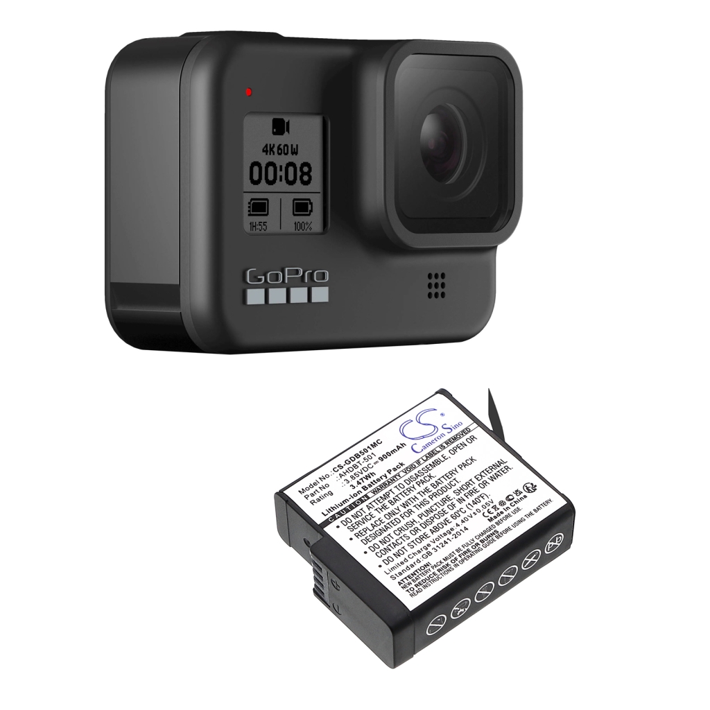Baterie do aparatów fotograficznych GoPro Hero 8 Black