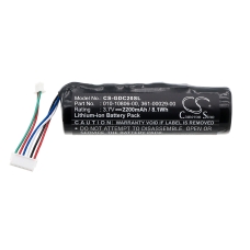Compatible battery replacement for Garmin 010-10806-00,010-10806-01,010-10806-20,361-00029-00,AC00-12542