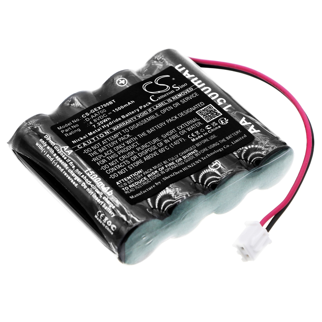 Baterie do zabezpieczeń domowych Ge CS-GEX700BT