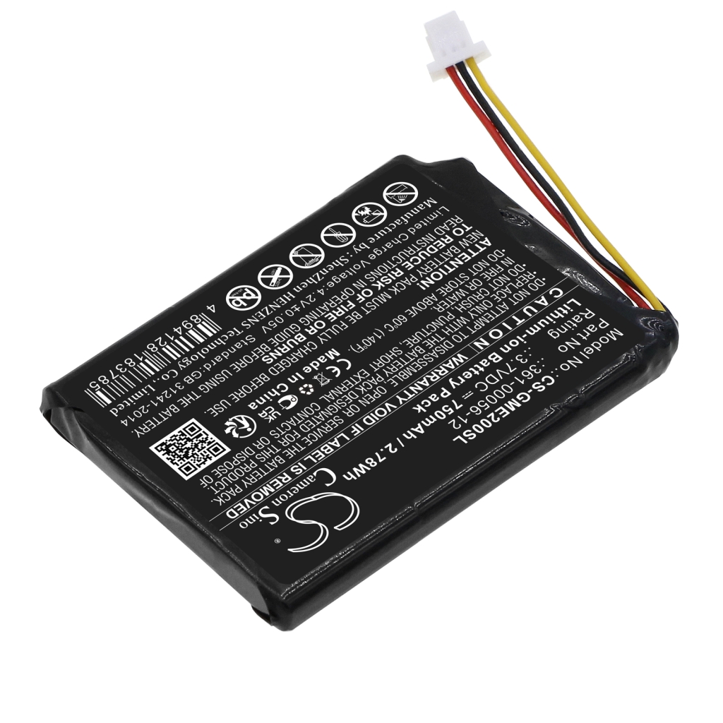 Baterie do nawigacji (GPS) Garmin CS-GME200SL