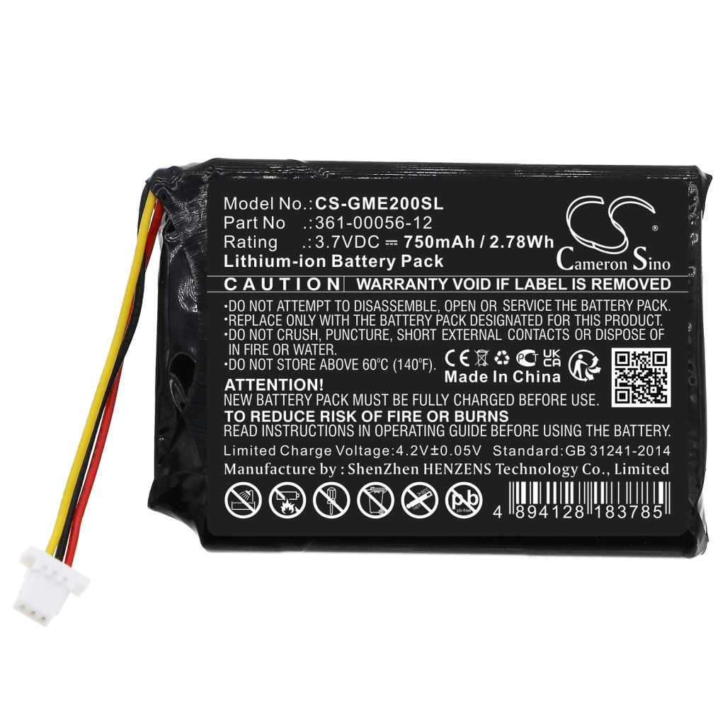 Baterie do nawigacji (GPS) Garmin CS-GME200SL