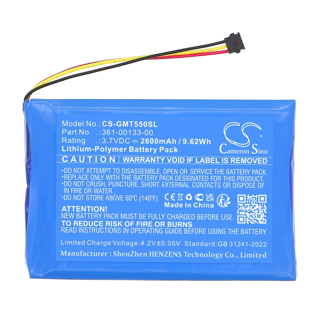 Baterie do nawigacji (GPS) Garmin CS-GMT550SL