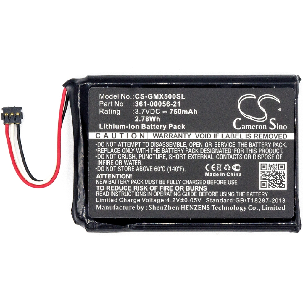 Baterie do nawigacji (GPS) Garmin CS-GMX500SL