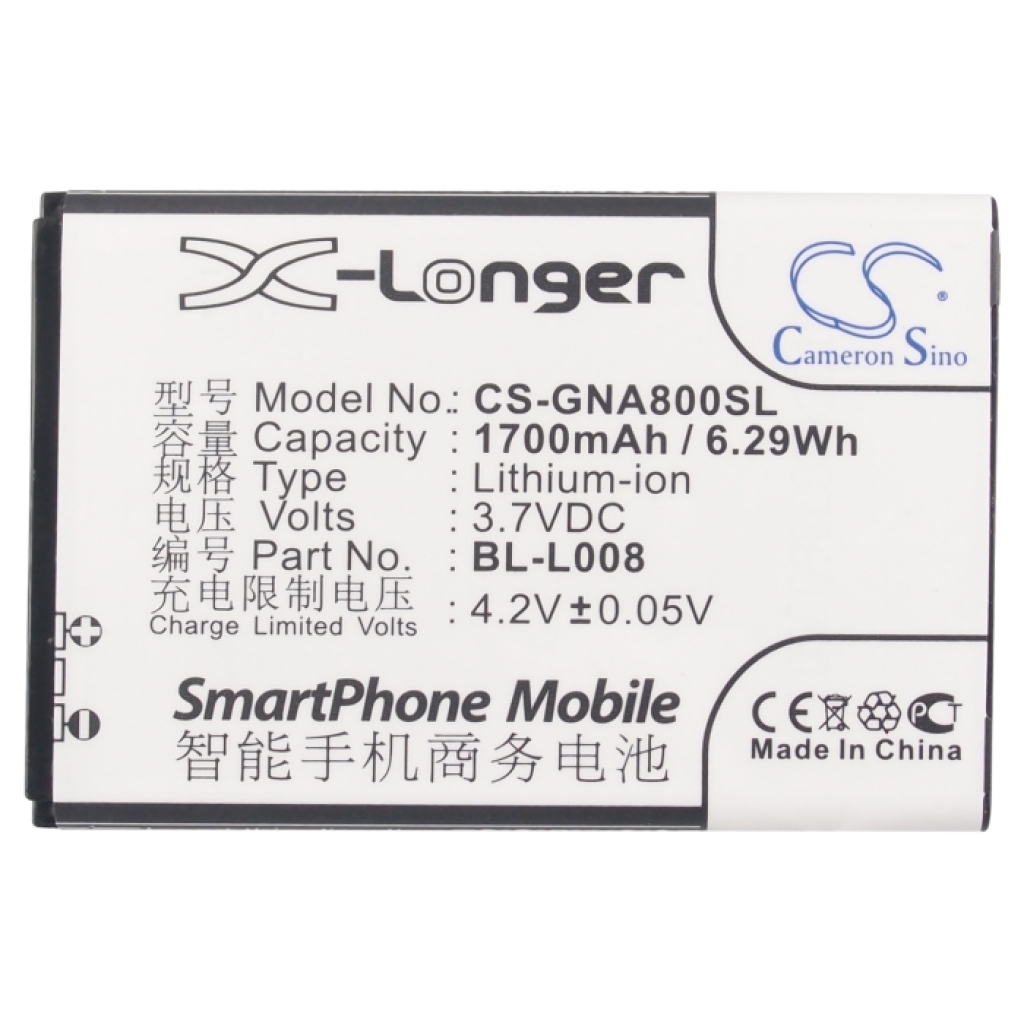 Bateria kompatybilny z GIONEE CS-GNA800SL
