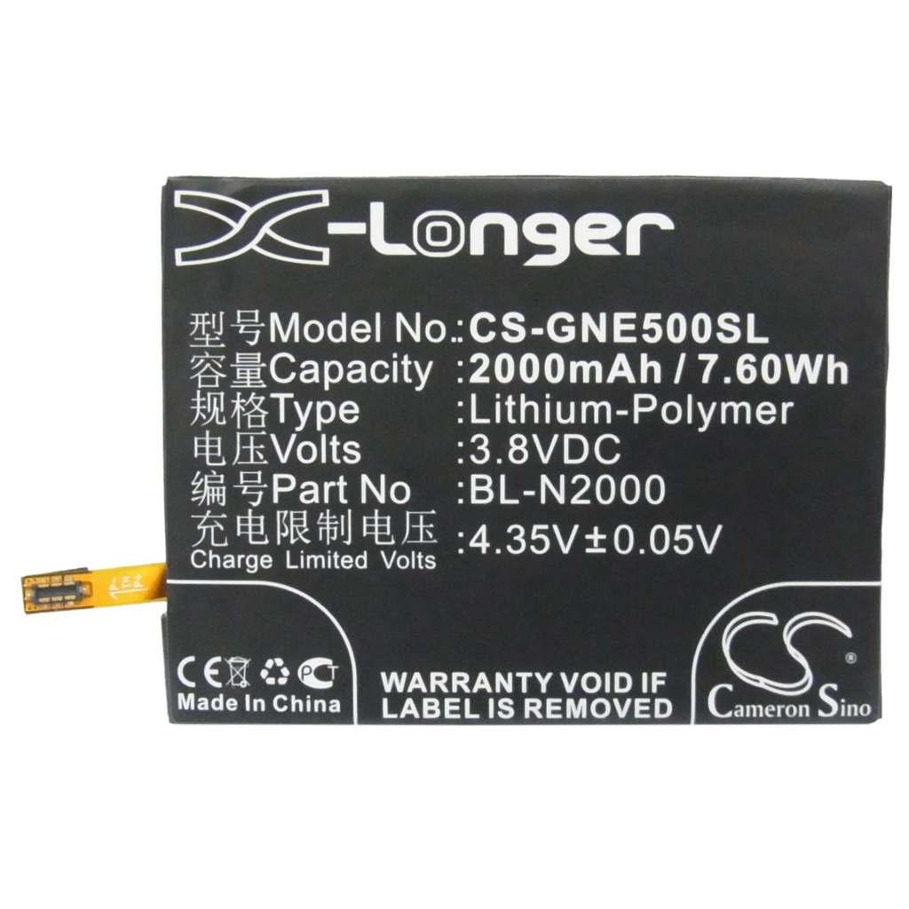 Bateria kompatybilny z GIONEE CS-GNE500SL