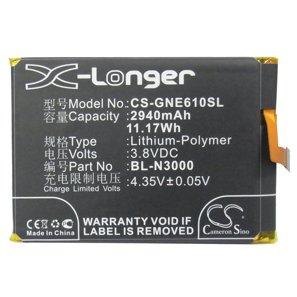 Bateria kompatybilny z BLU GIONEE CS-GNE610SL
