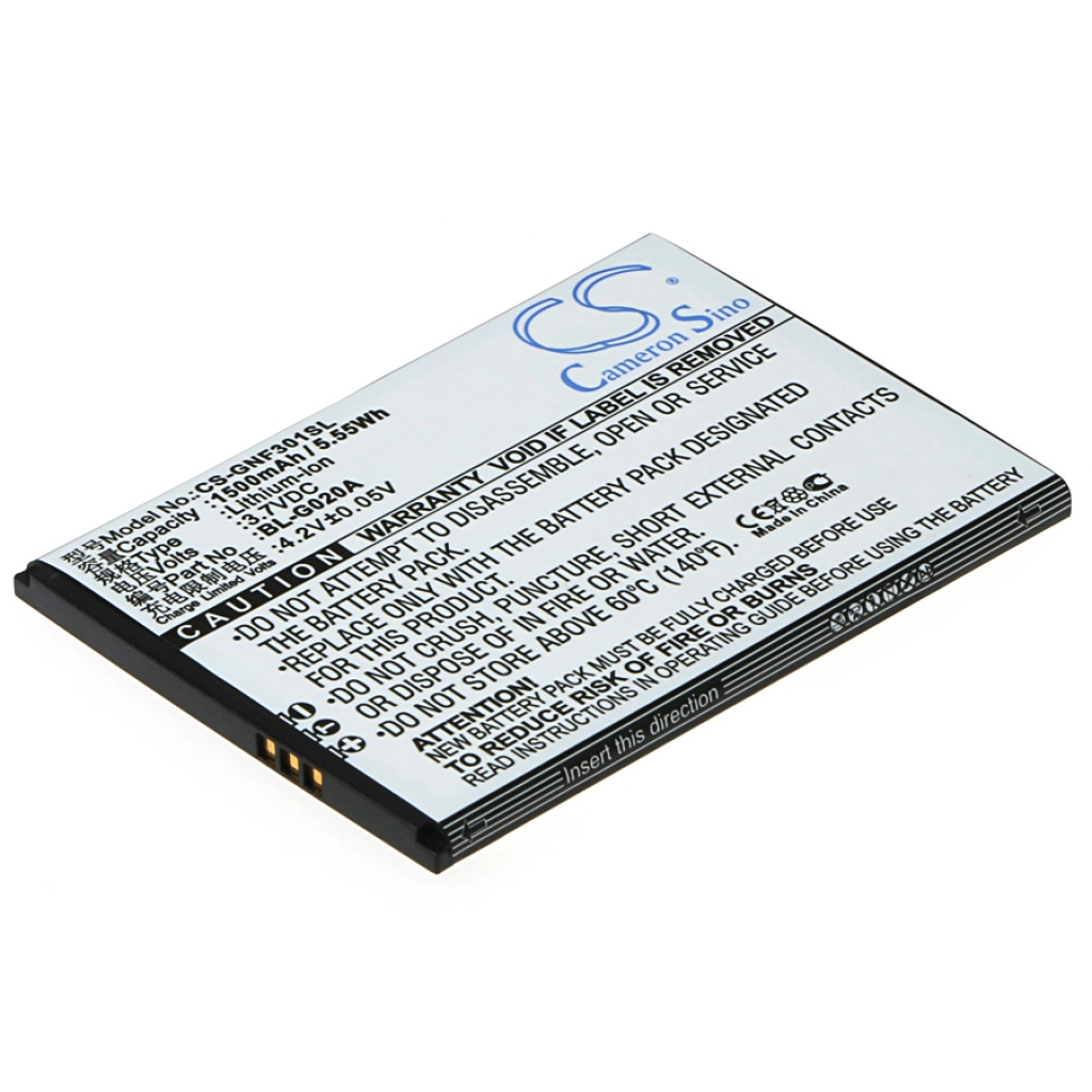 Baterie do telefonów komórkowych GIONEE CS-GNF301SL