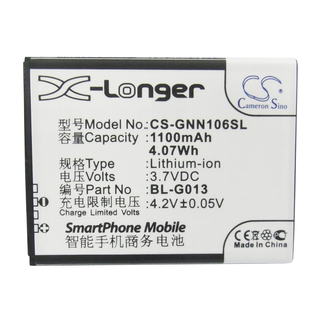 Bateria kompatybilny z GIONEE CS-GNN106SL